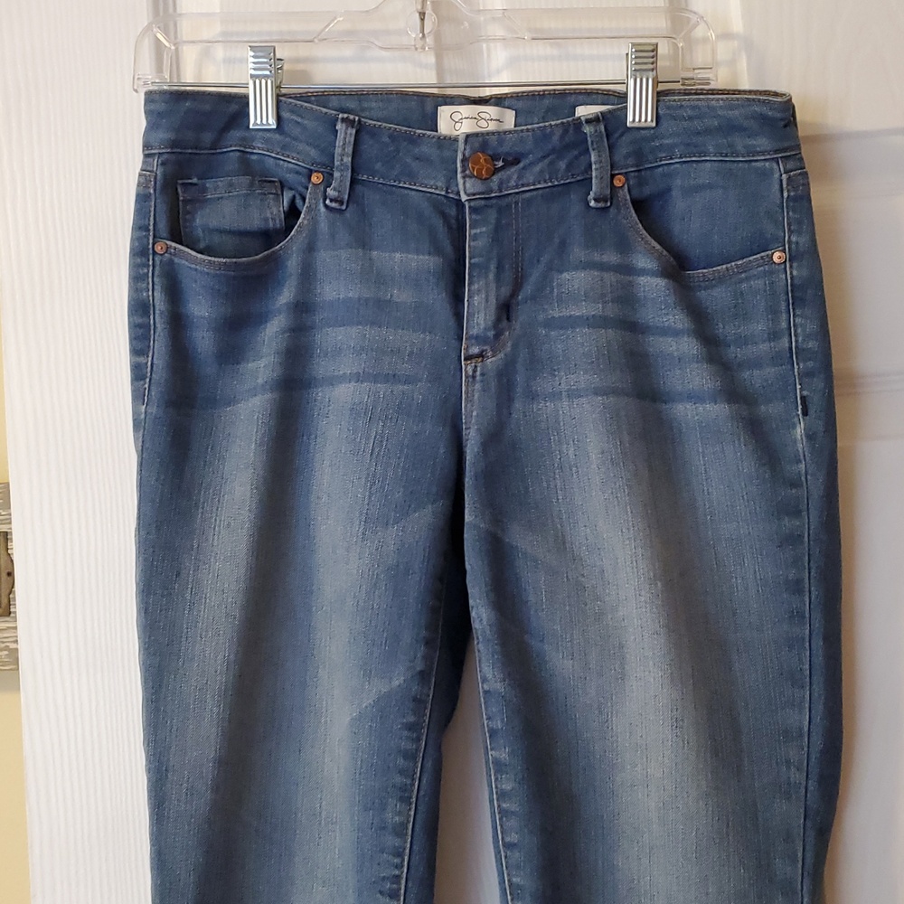 3 Prs Women’s Stretch Jeans - Light to Medium Wash Sz 8 - Picture 3 of 15